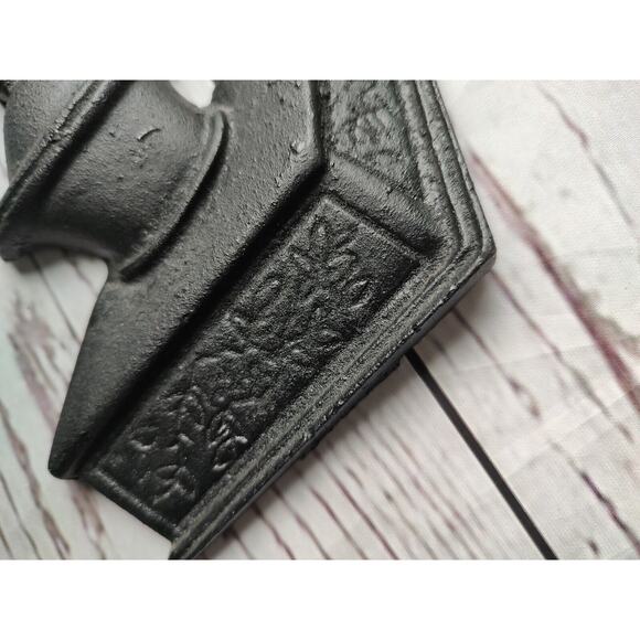 VTG Cast Iron Kitchen Decor Wall Hanging Coffee Grinder Souvenir Of Chimney Rock - Picture 3 of 7